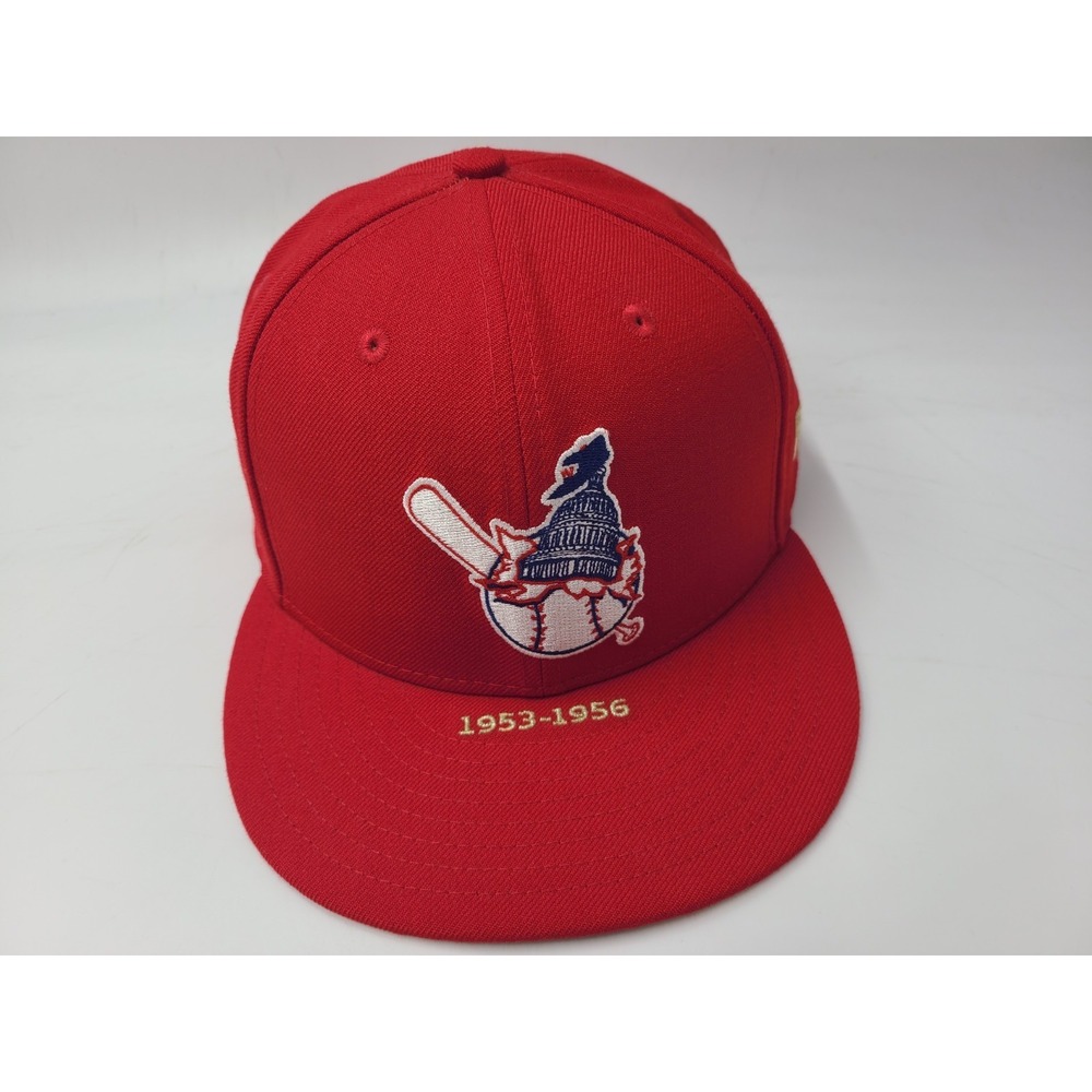 Washington Senators New Era 59Fifty Timeline Collection Fitted 7 3/4 Hat Cap MLB